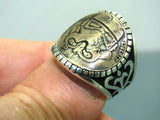 Turkish Handmade Jewelry 925 Sterling Silver Octopod Design Men's Rings