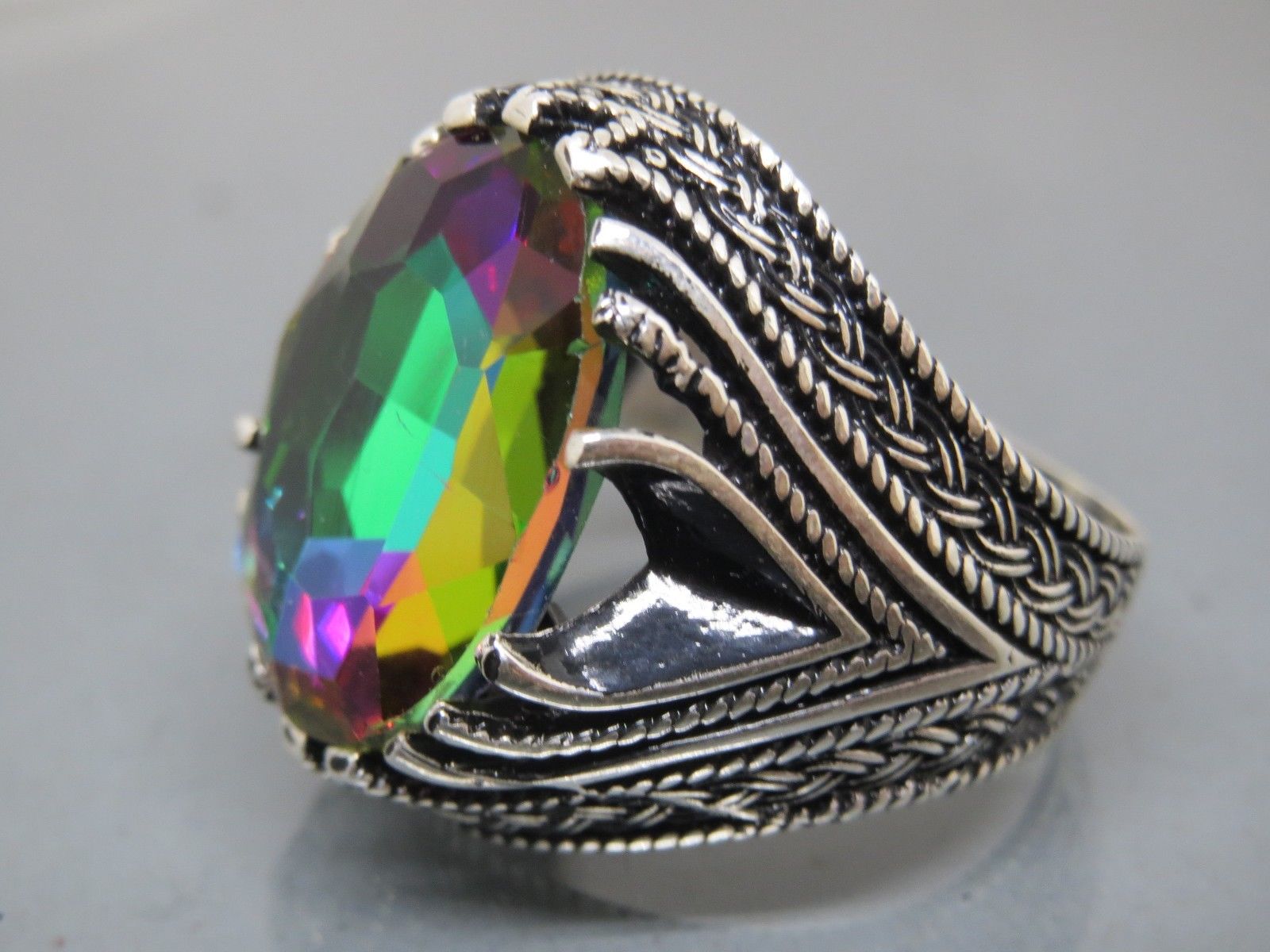 925 Sterling Silver Ring Garnet Men's Ring Mens Gemstone Ring Trillion  Garnet Signet Jewellery Men's Ring January Birthday Gift - Etsy Israel